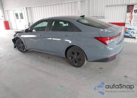 2023 Hyundai Elantra Hybrid Blue из США, поврежденный, VIN KMHLM4AJ9PU044562